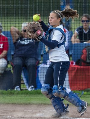 Shots taken during the 2nd round of the European Softball Woman Championship 2015, between Danemark and France National Teams, in Rosmalen, Netherlands. France Won 7 to 3. July 22nd 2015. Credit : Glenn Gervot