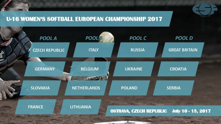 2017-u16-womens-softball-european-championship-pools