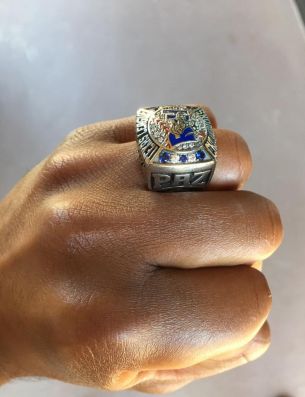 Andy PAZ re oit sa bague de champion de Texas League 2016