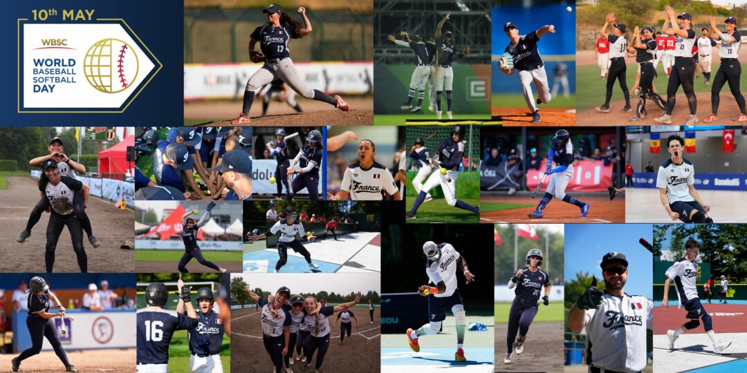 Le 10 mai, célébrons le World Baseball Softball Day !